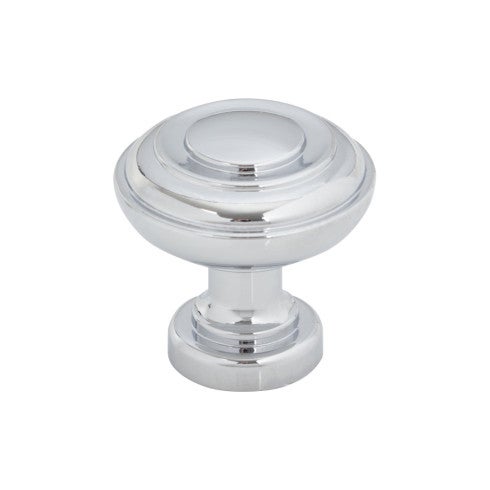 Top Knobs Ulster Knob 1 1/4" in Polished Chrome
