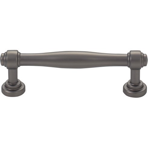 Top Knobs Ulster Pull 3 3/4" c-c in Ash Gray