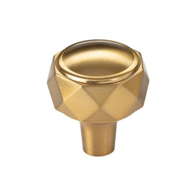 Top Knobs Kingsmill Knob 1 1/4" in Honey Bronze
