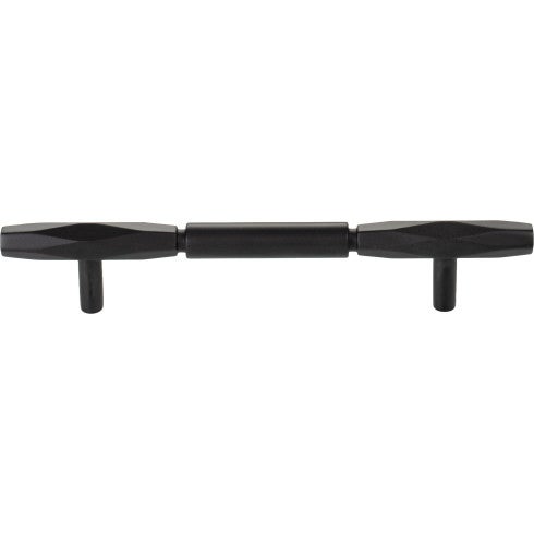Top Knobs Kingsmill Pull 5 1/16" c-c in Flat Black