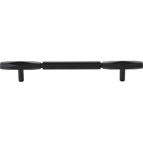 Top Knobs Kingsmill Pull 6 5/16" c-c in Flat Black