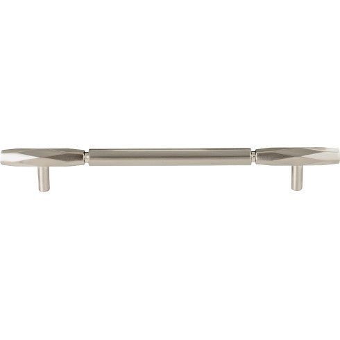 Top Knobs Kingsmill Pull 7 9/16" c-c in Brushed Satin Nickel
