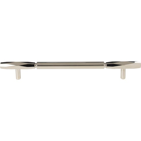 Top Knobs Kingsmill Pull 7 9/16" c-c in Polished Nickel