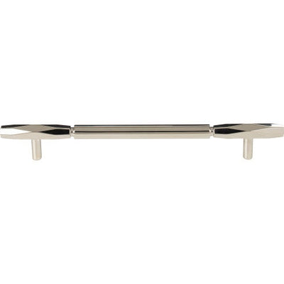 Top Knobs Kingsmill Pull 7 9/16" c-c in Polished Nickel