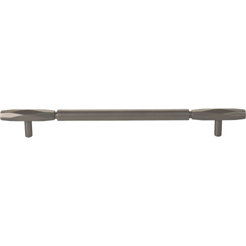Top Knobs Kingsmill Pull 8 13/16" c-c in Ash Gray