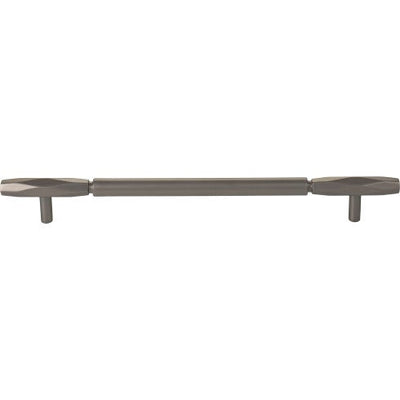 Top Knobs Kingsmill Pull 8 13/16" c-c in Ash Gray