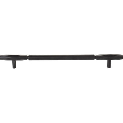 Top Knobs Kingsmill Pull 8 13/16" c-c in Flat Black