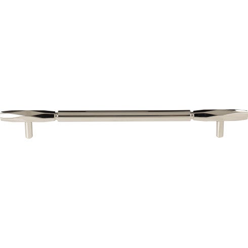 Top Knobs Kingsmill Pull 8 13/16" c-c in Polished Nickel