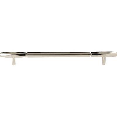 Top Knobs Kingsmill Pull 8 13/16" c-c in Polished Nickel