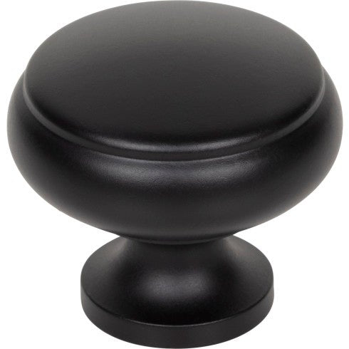 Top Knobs Cumberland Knob 1 1/4" in Flat Black