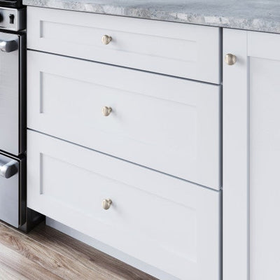 Top Knobs Cumberland Knob 1 1/4" in Brushed Satin Nickel