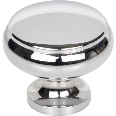 Top Knobs Cumberland Knob 1 1/4" in Polished Chrome