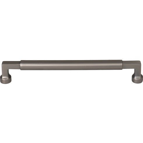 Top Knobs Cumberland Pull 7 9/16" c-c in Ash Gray
