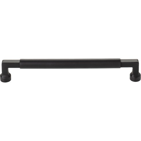 Top Knobs Cumberland Pull 7 9/16" c-c in Flat Black