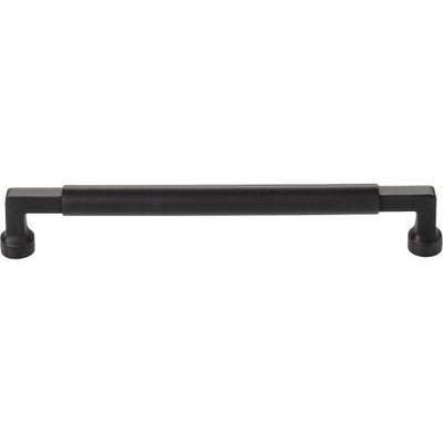 Top Knobs Cumberland Pull 7 9/16" c-c in Flat Black