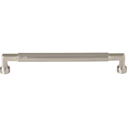 Top Knobs Cumberland Pull 7 9/16" c-c in Brushed Satin Nickel