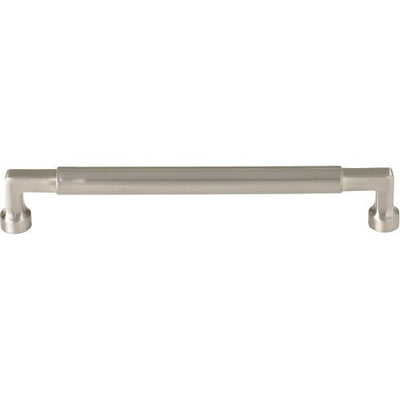 Top Knobs Cumberland Pull 7 9/16" c-c in Brushed Satin Nickel