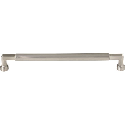 Top Knobs Cumberland Pull 8 13/16" c-c in Brushed Satin Nickel