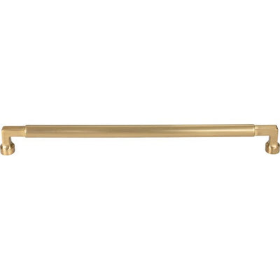 Top Knobs Cumberland Pull 12" c-c in Honey Bronze