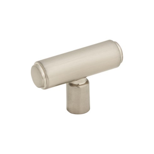 Top Knobs Clarence T-Knob 2" in Brushed Satin Nickel