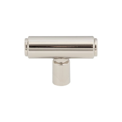 Top Knobs Clarence T-Knob 2" in Polished Nickel