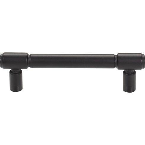 Top Knobs Clarence Pull 3 3/4" c-c in Flat Black