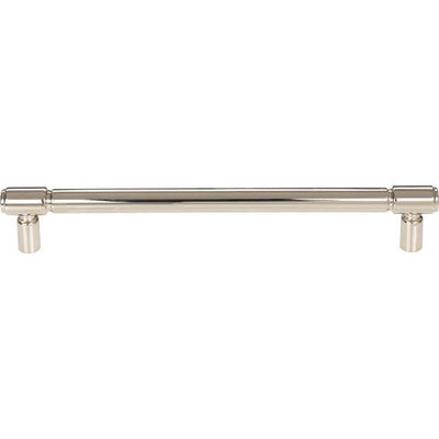 Top Knobs Clarence Pull 7 9/16" c-c in Polished Nickel