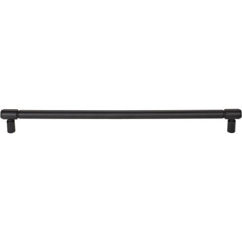 Top Knobs Clarence Pull 12" c-c in Flat Black