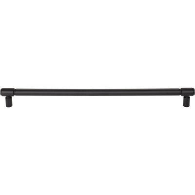 Top Knobs Clarence Pull 12" c-c in Flat Black