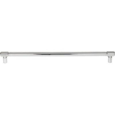 Top Knobs Clarence Pull 12" c-c in Polished Chrome