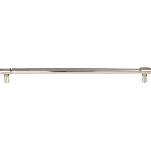 Top Knobs Clarence Pull 12" c-c in Polished Nickel