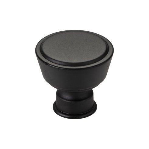 Top Knobs Ormonde Knob 1 3/8" in Flat Black