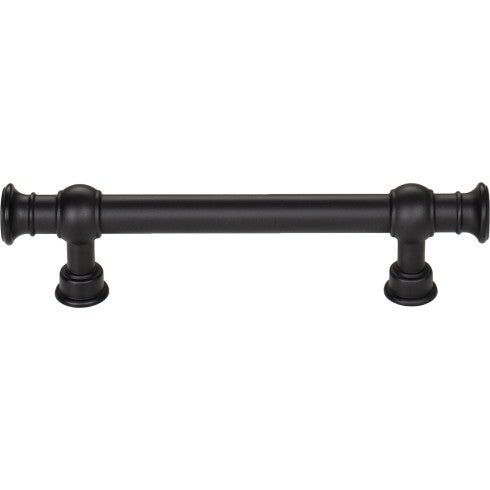 Top Knobs Ormonde Pull 3 3/4" c-c in Flat Black
