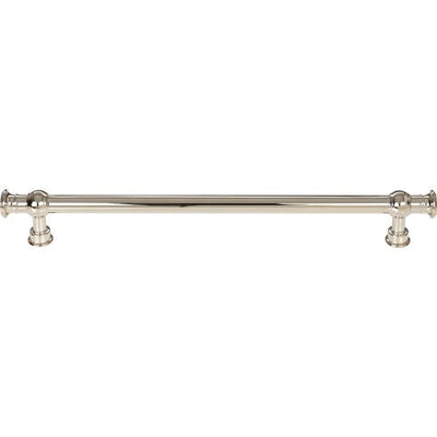 Top Knobs Ormonde Pull 8 13/16" c-c in Polished Nickel