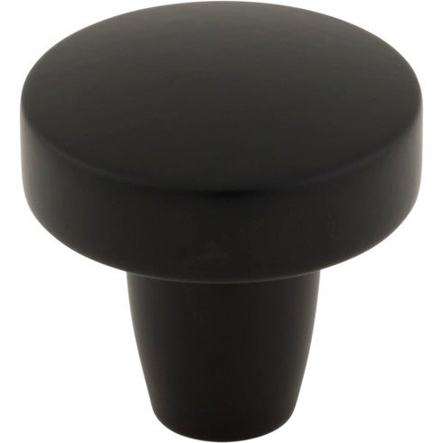 Top Knobs Florham Knob 1 1/4" in Flat Black