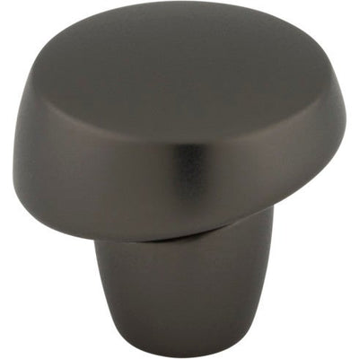 Top Knobs Florham Slant Knob 1 1/4" in Ash Gray