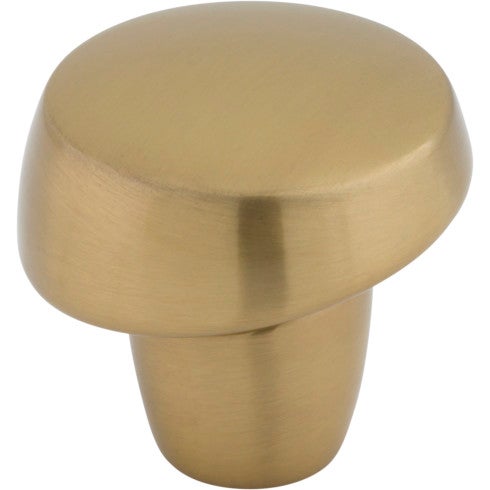 Top Knobs Florham Slant Knob 1 1/4" in Honey Bronze