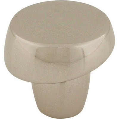Top Knobs Florham Slant Knob 1 1/4" in Polished Nickel