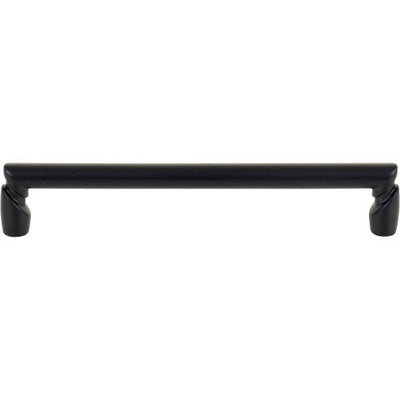 Top Knobs Florham Pull 6 5/16" c-c in Flat Black