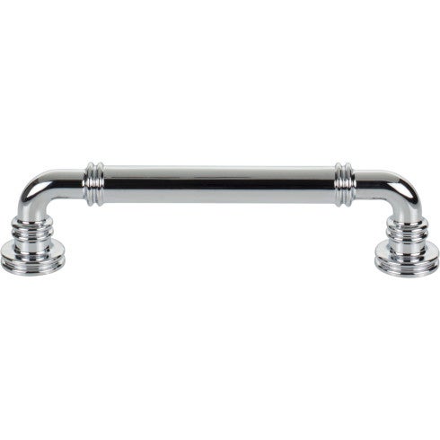 Top Knobs Cranford Pull 5 1/16" c-c in Polished Chrome