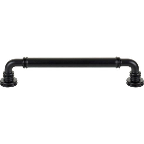 Top Knobs Cranford Pull 6 5/16" c-c in Flat Black