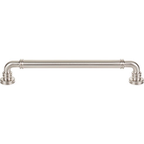 Top Knobs Cranford Pull 7 9/16" c-c in Brushed Satin Nickel