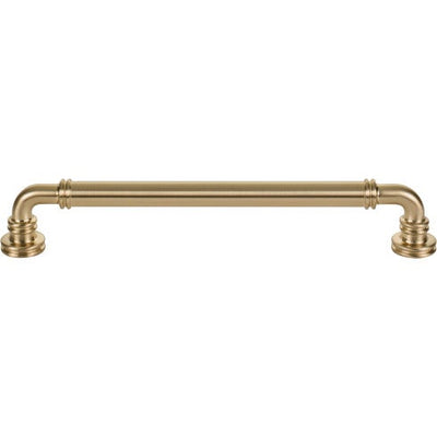 Top Knobs Cranford Pull 7 9/16" c-c in Honey Bronze