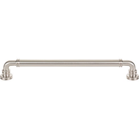 Top Knobs Cranford Pull 8 13/16" c-c in Brushed Satin Nickel