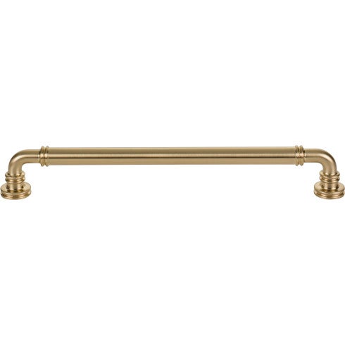 Top Knobs Cranford Pull 8 13/16" c-c in Honey Bronze
