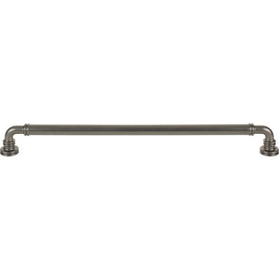 Top Knobs Cranford Pull 12" c-c in Ash Gray
