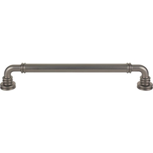 Top Knobs Cranford Pull 12" c-c Appliance Pull in Ash Gray