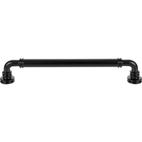 Top Knobs Cranford Pull 12" c-c Appliance Pull in Flat Black