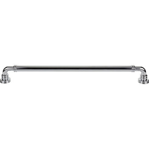 Top Knobs Cranford Pull 18" c-c Appliance Pull in Polished Chrome