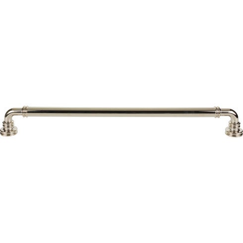 Top Knobs Cranford Pull 18" c-c Appliance Pull in Polished Nickel